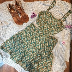 Super cute cut out dress.